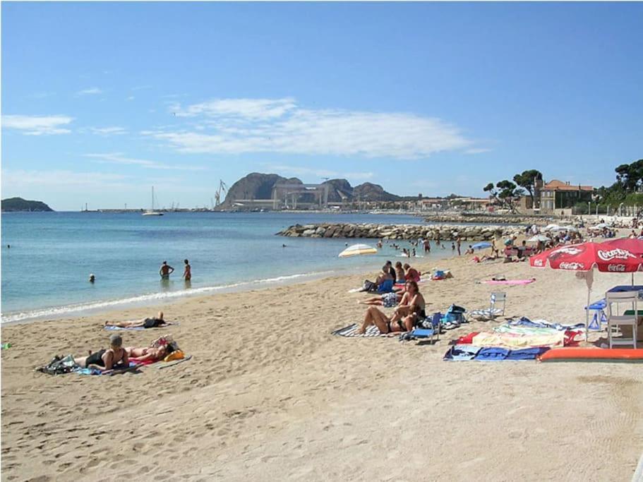 Blue Summer Vibes Apartment For 4P, Ac, Parking, Beach At 50M, Spa Access -1 라시오타 외부 사진